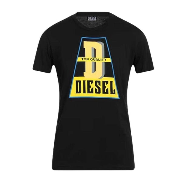 Diesel Unisex Vuxen Toppkvalitet Logotyp T-shirt