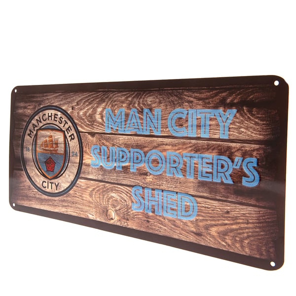 Manchester City FC Supporters Shed Plaque