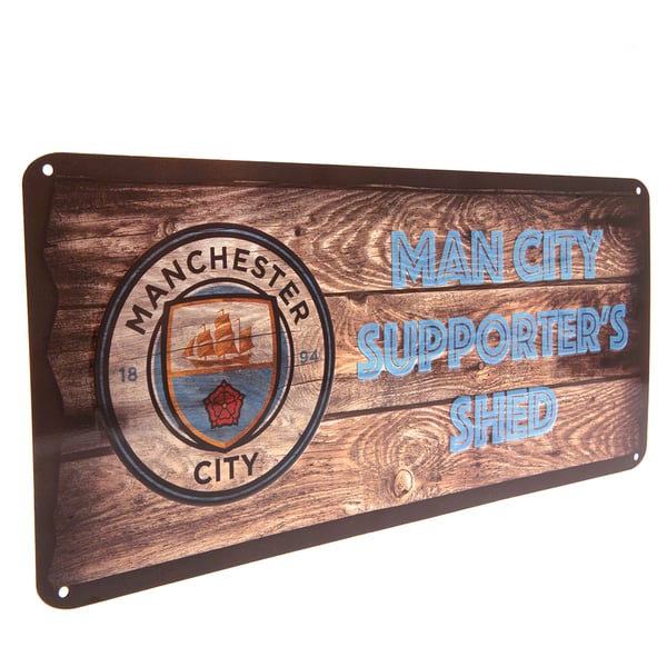 Manchester City FC Supporters Shed Plaque