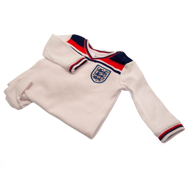 England FA Baby 1982 World Cup Retro Sleepsuit