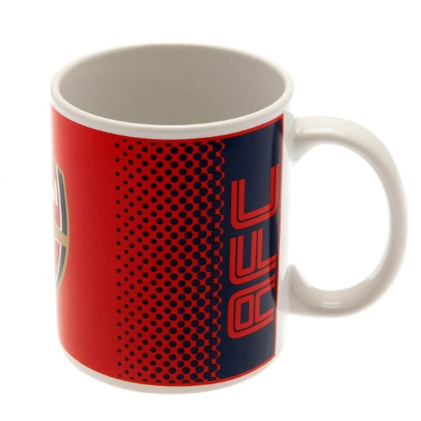 Arsenal FC Fade Design keraaminen muki asetaattilaatikossa