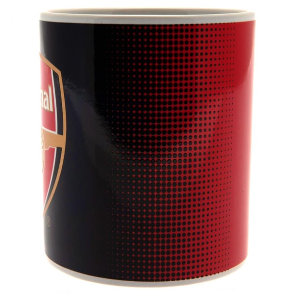 Arsenal FC Fade Design Keramisk krus i trykt kortæske