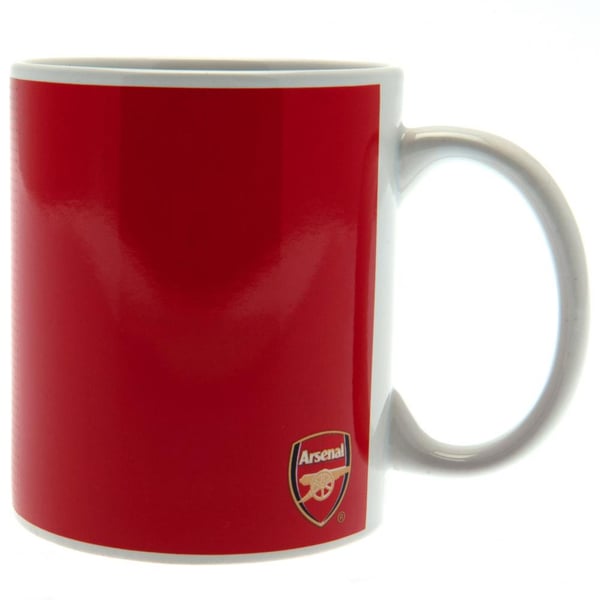 Arsenal FC Fade Design Keramisk krus i trykt kortæske
