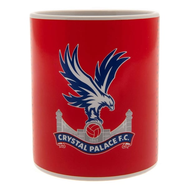 Crystal Palace FC Fade Mugg