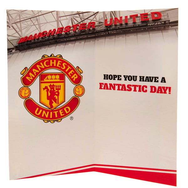 Manchester United FC No 1 Fan Birthday Card