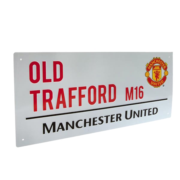 Manchester United FC Official Street Sign