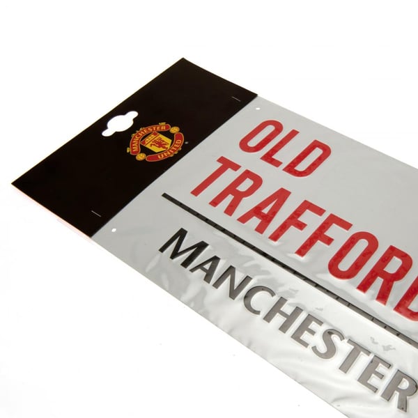 Manchester United FC Official Street Sign