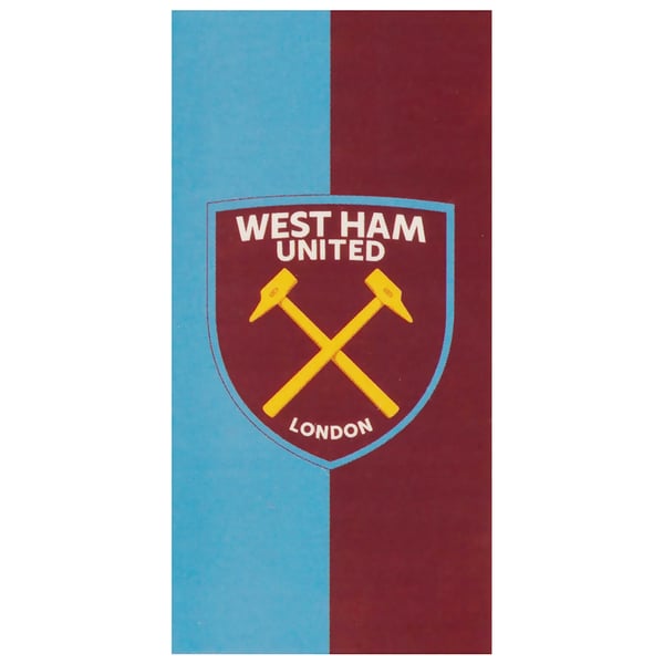 West Ham United FC Crest strandhåndklæde West Ham United FC Crest strandhåndklæde
