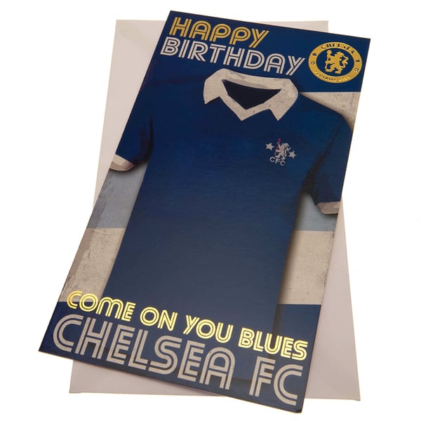 Chelsea FC Retro Birthday Card