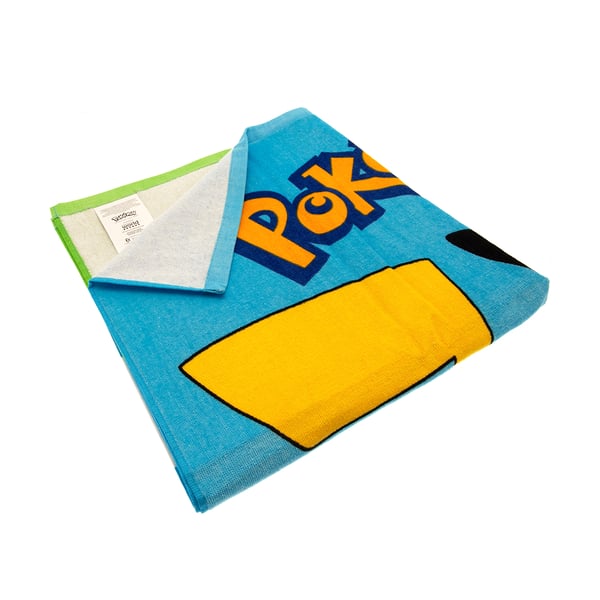 Pokemon Pikachu Logo Towel