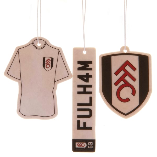 Fulham FC Icons riippuva auton ilmanraikastin (3 kpl pakkaus) Fulham FC Icons riippuva auton ilmanraikastin (3 kpl pakkaus)