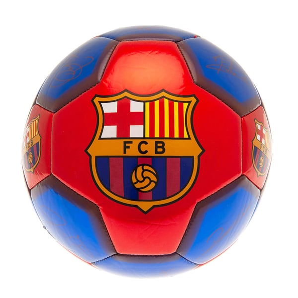 FC Barcelona Signaturfotboll