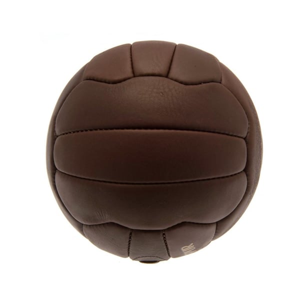 Tottenham Hotspur FC Official Retro Heritage Leather Ball