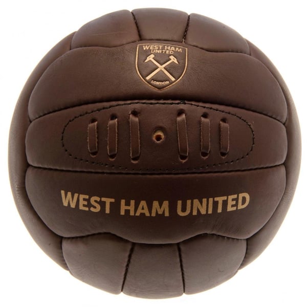 West Ham United FC Official Retro Heritage Ball West Ham United FC Official Retro Heritage Ball