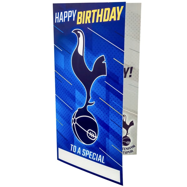 Tottenham Hotspur FC Customisable Birthday Card
