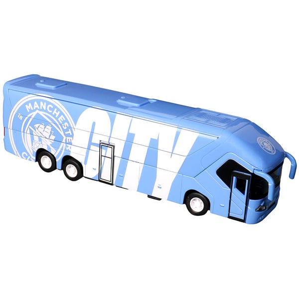 Manchester City FC Leksaksbuss i pressgjuten metall