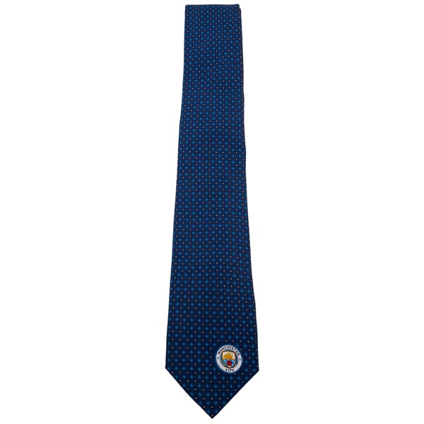 Manchester City FC Unisex Adult Crest Tie