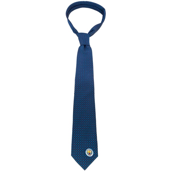 Manchester City FC Unisex Adult Crest Tie