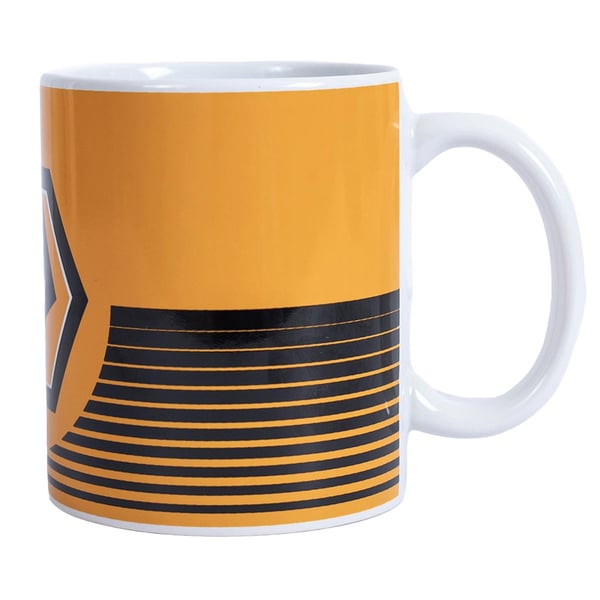 Wolverhampton Wanderers FC Linear Ceramic Mug