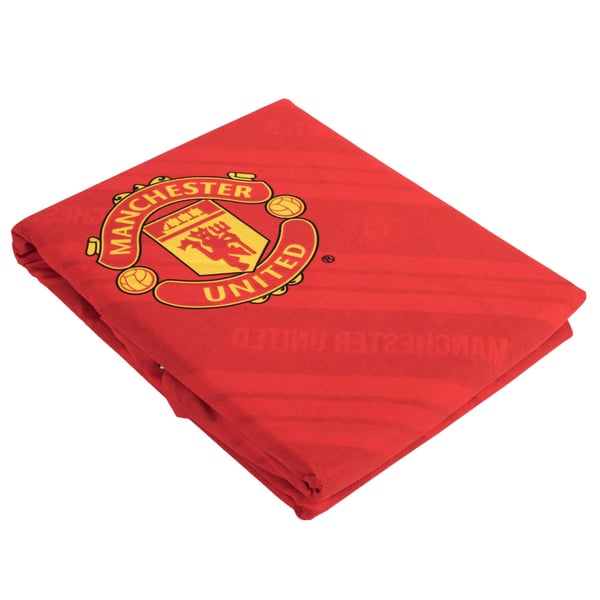 Manchester United FC Core Stripe Duvet Cover Set
