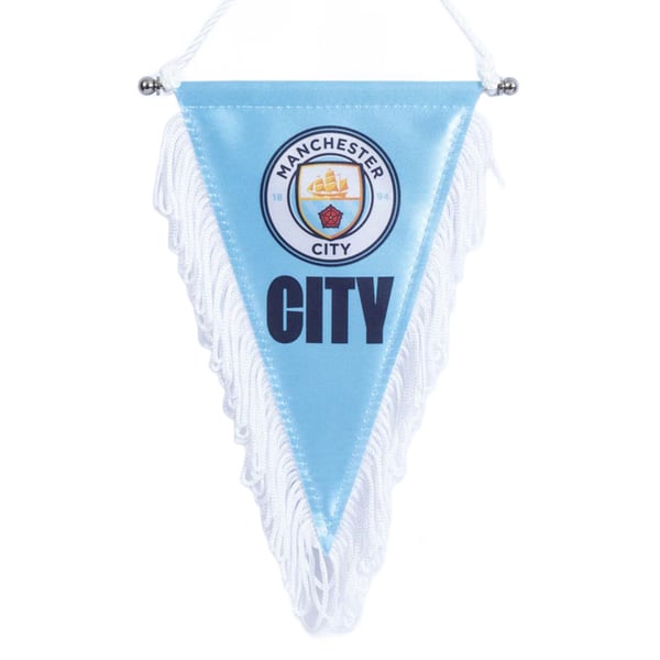 Manchester City FC Triangle Pennant