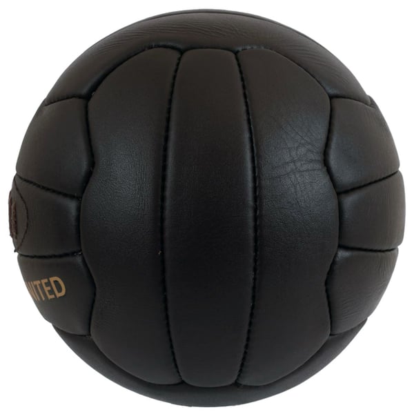 Newcastle United FC Heritage Retro Leather Football