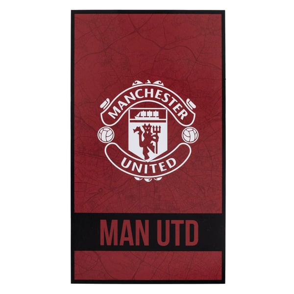 Manchester United FC Identity Crest -rantapyyhe