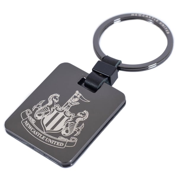 Newcastle United FC Leather Keyring