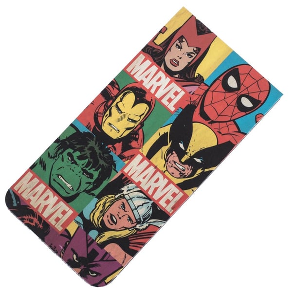 Marvel Comics Karaktärer Magnetiskt Bokmärke