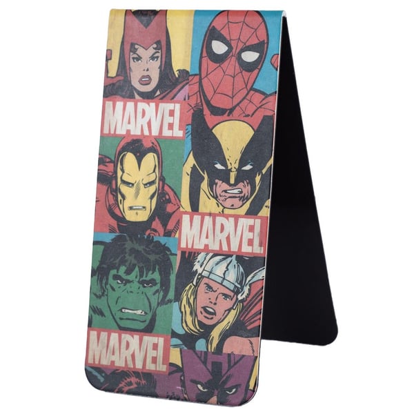 Marvel Comics Karaktärer Magnetiskt Bokmärke