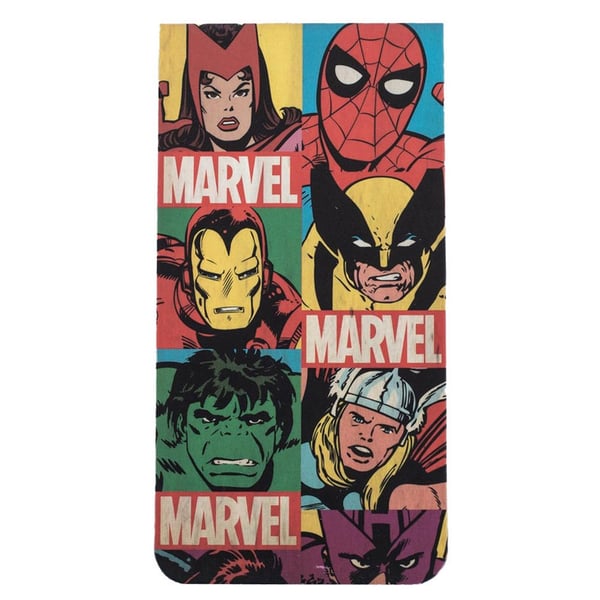Marvel Comics Karaktärer Magnetiskt Bokmärke
