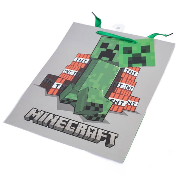 Minecraft Creeper Gift Bag