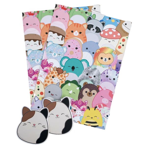 Squishmallows Characters Gift Wrap Sheets