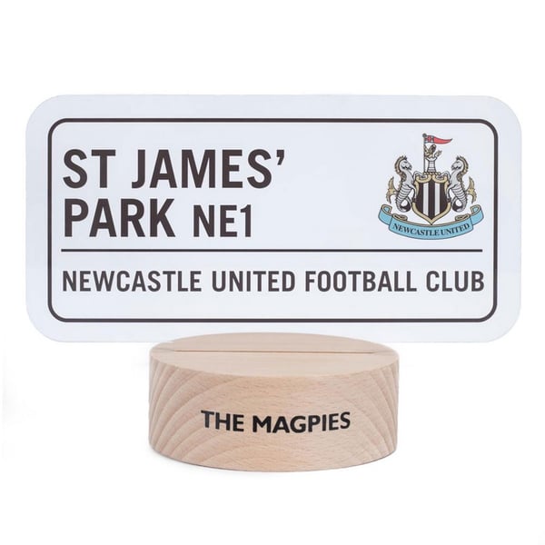 Newcastle United FC LED-bordlampe