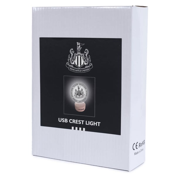 Newcastle United FC -seuran vaakunan LED-valo
