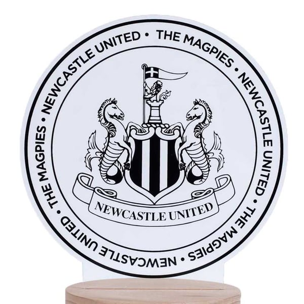 Newcastle United FC -seuran vaakunan LED-valo