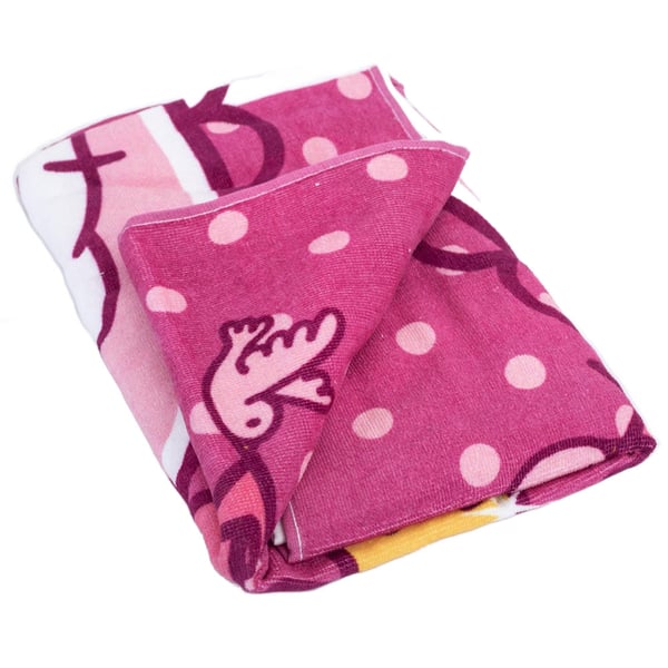 Hello Kitty Velour strandhåndklæde