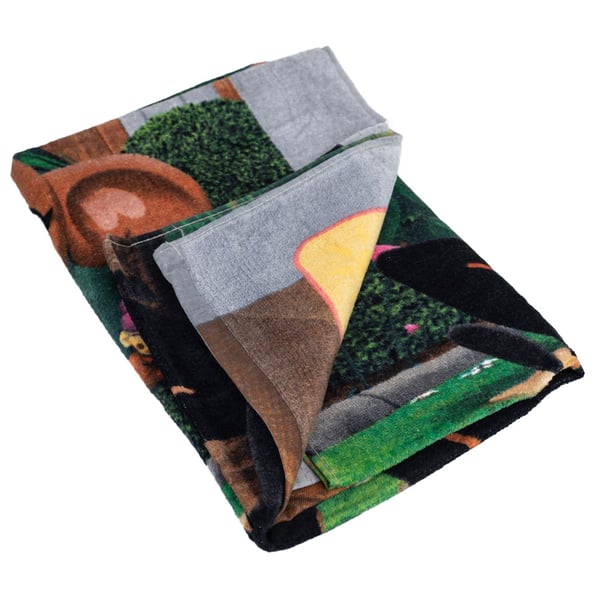 Bing Yum Bing And Sula Velour Beach Towel