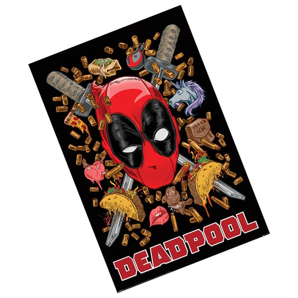 Deadpool Chimichanga Affisch