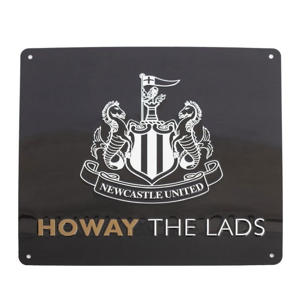 Newcastle United FC Howay The Lads Tunnel Sign
