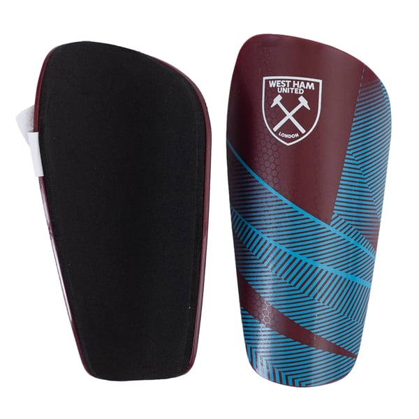 West Ham United FC Childrens/Kids Fuse Slip-In Shin Guards