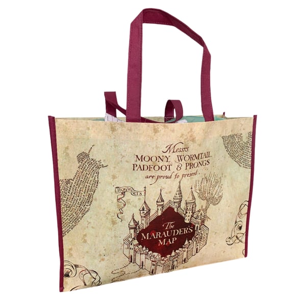 Harry Potter Marauders Map Reusable Shopper