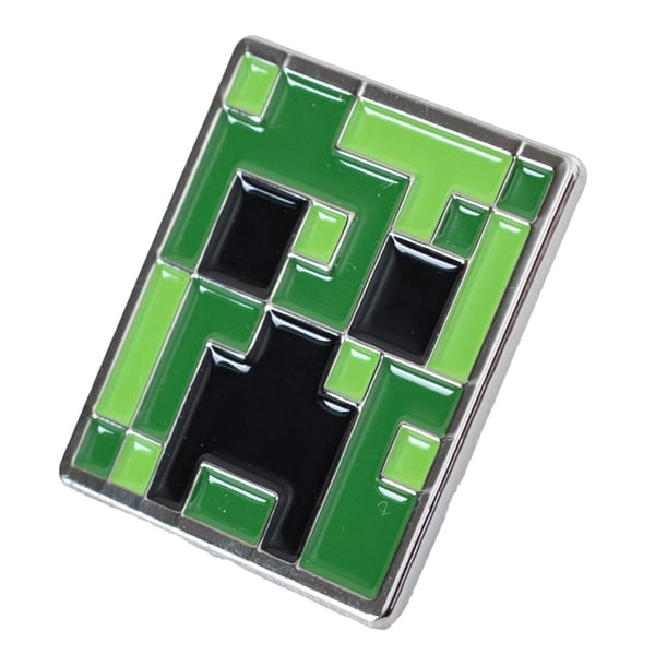 Minecraft Creeper Badge