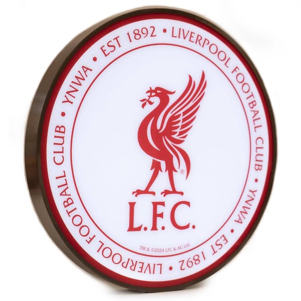 Liverpool FC LED-vägglampa