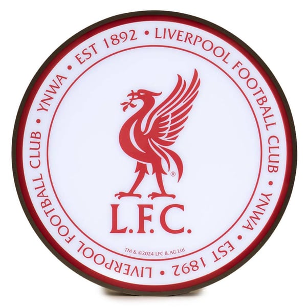 Liverpool FC LED-vägglampa