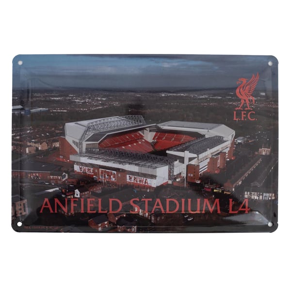 Liverpool FC Metal Stadium Sign (Pack of 2)