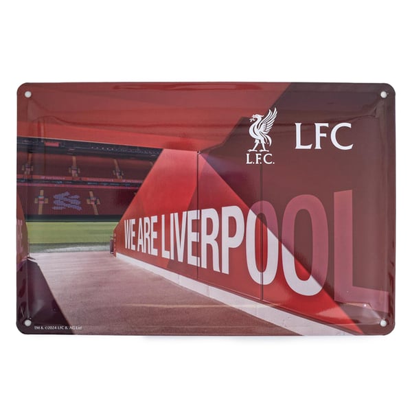 Liverpool FC Metal Stadium Sign (Pack of 2)