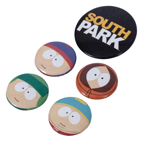 South Park Logo Badge Set (Pack of 5)