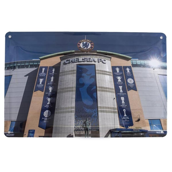 Chelsea FC Stadium Sign (Pack of 2)