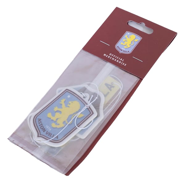 Aston Villa FC Luftfräschare i blandade designer (3-pack)